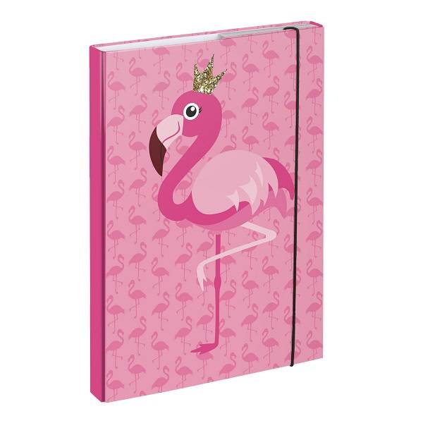 Baagl füzetbox A4 - Queen Flamingo