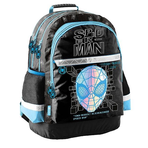 Pókember ergonomikus iskolatáska hátizsák HOLOGRAM - Paso
