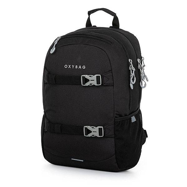 OXYBAG ergonomikus iskolatáska hátizsák - Black Sport