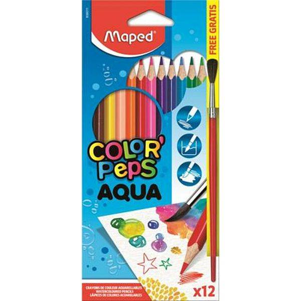 MAPED Akvarell színes ceruza készlet 12 db-os