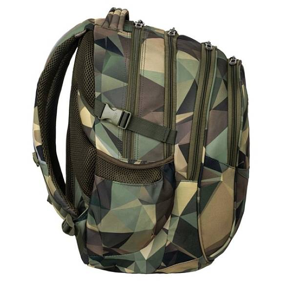 Coolpack F002731 Zaino Factor Hedge Scuola, Multicolor, 29 Litri, Con Scomparto Portatile E Tasche Portabottiglia - 4