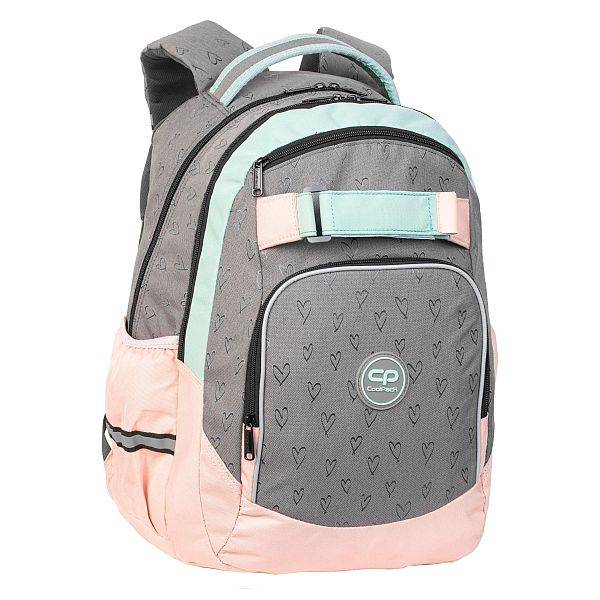 CoolPack ergonomikus iskolatáska hátizsák LOOP - Szívecskés