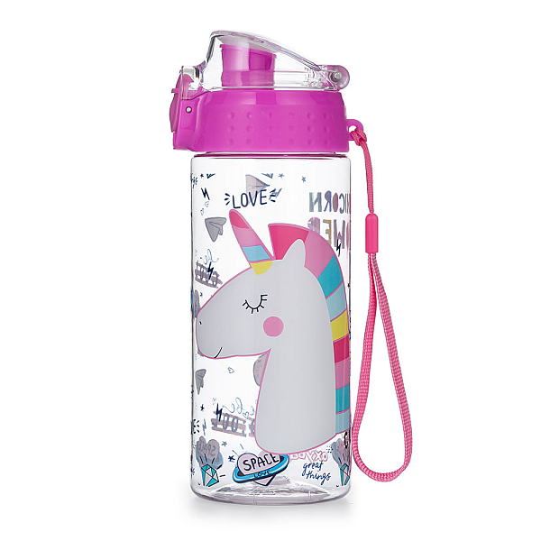 OXYBAG unikornisos kulacs műanyag 500 ml-es - Unicorn Power