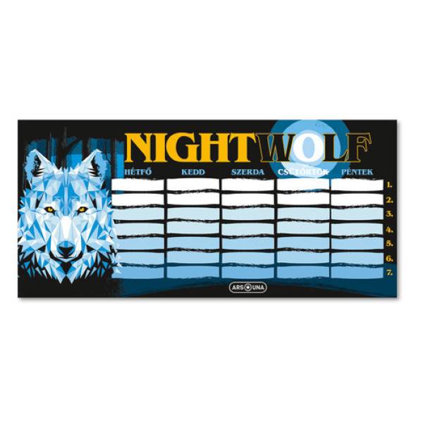 Ars Una órarend – Nightwolf