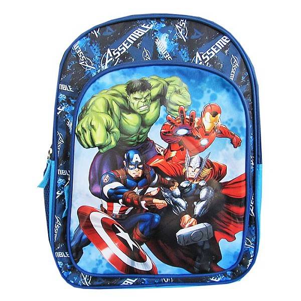 Avengers ergonomikus iskolatáska, hátizsák - Bosszúállók