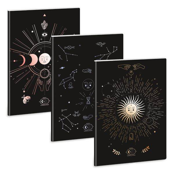 Ars Una vonalas füzet A4 - Mystic Constellation