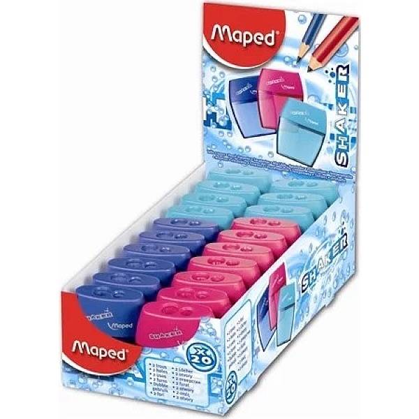Maped Shaker műanyag tartályos hegyező dupla - többféle