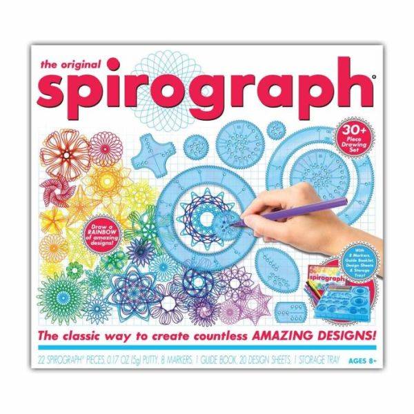 Spirográf kreatív szett - Filcekkel