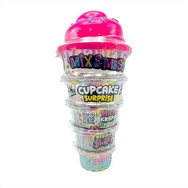 Compound Kings Keverd és kavard illatos CupCake Slime meglepetés