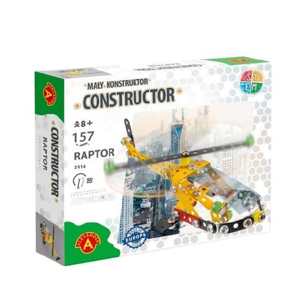 Constructor Raptor helikopter építőjáték - Alexander Toys