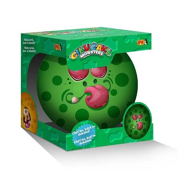 Ciki-Caki labda zöld szörnyecskés