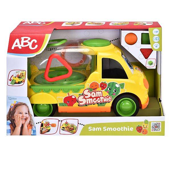 Sam Smoothie formaválogató kisautó - ABC Baby