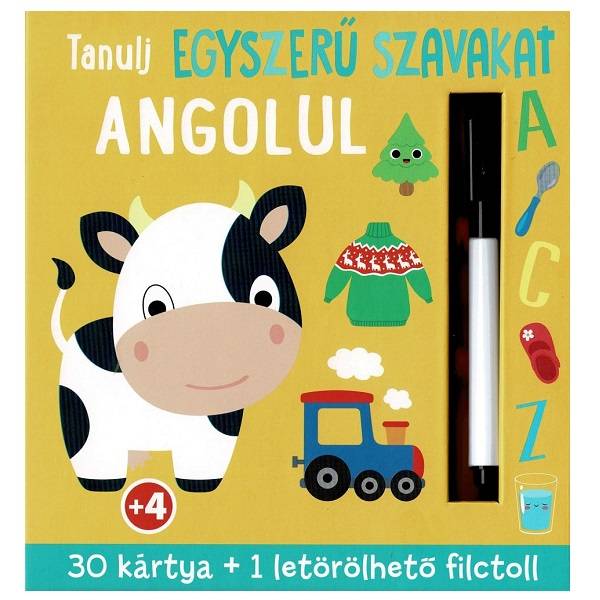 Tanulj egyszerű szavakat angolul - tanulókártya