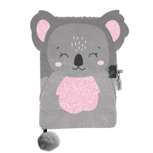 Paso plüss napló lakattal - Koala maci