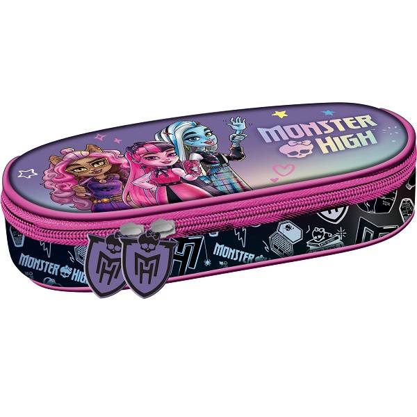 Monster High ovális tolltartó
