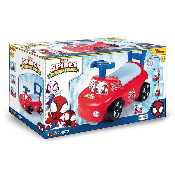 Spidey bébitaxi és járássegítő 2in1