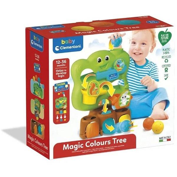 Clementoni Baby golyópálya - Varázslatos színes fa