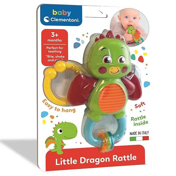 Clementoni Baby Sárkány csörgő