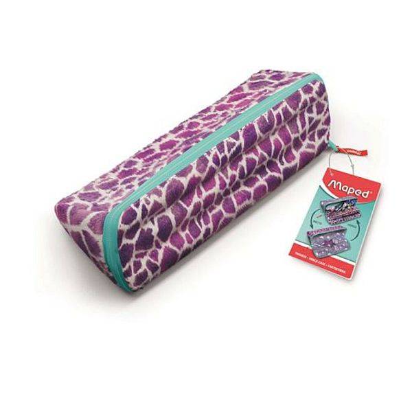 MAPED XXL kifordítható, háromszög tolltartó - Állatmintás