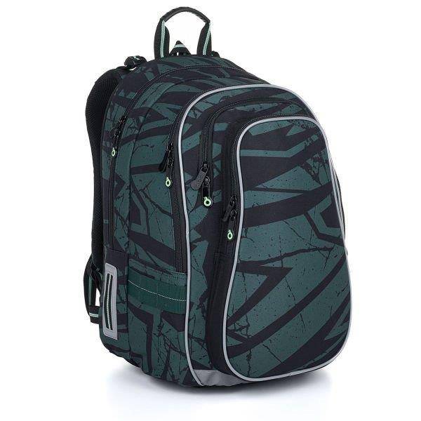 TOPGAL ergonomikus iskolatáska hátizsák LYNN - Fault Lines