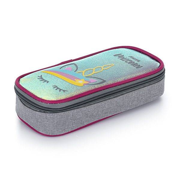 OXYBAG unikornisos ovális tolltartó - Magical unicorn