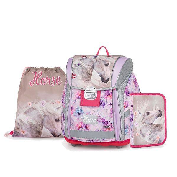 OXYBAG lovas iskolatáska szett - FLOWER