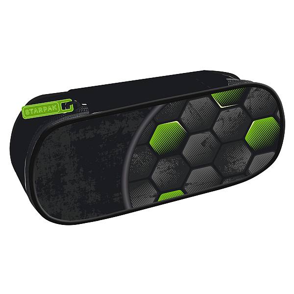 Starpak Focis ovális tolltartó - Dark Ball