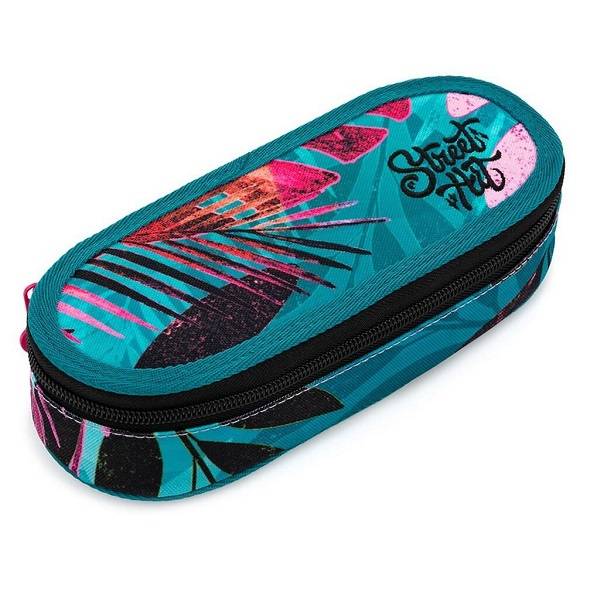 Topgal ovális tolltartó - Leaves