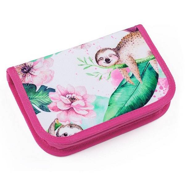 TOPGAL kihajtható tolltartó - Sloth family