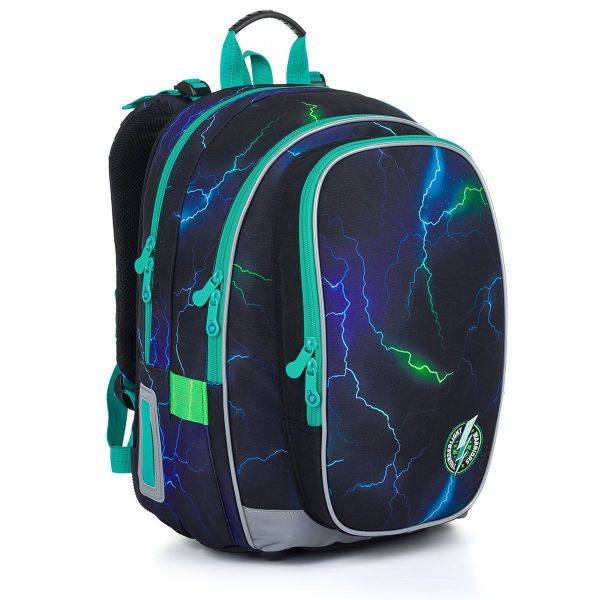 TOPGAL ergonomikus iskolatáska hátizsák MIRA - Thunder