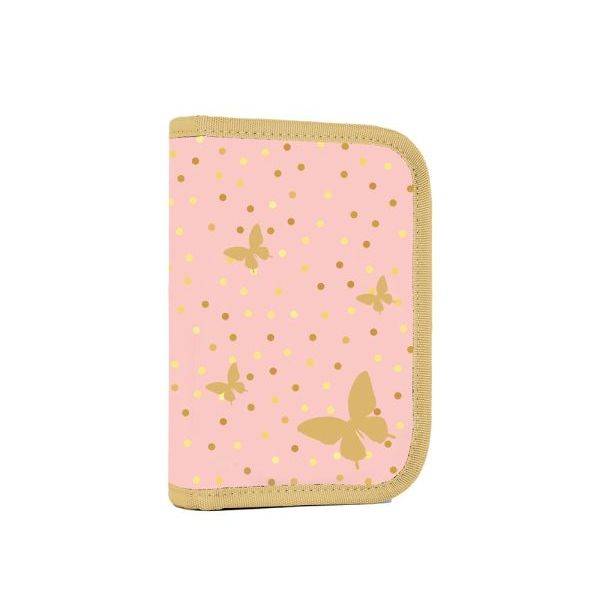 OXYBAG pillangós kihajtható tolltartó - Butterfly gold