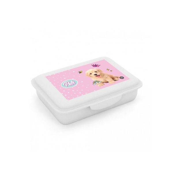 Oxybag kutyás uzsonnás doboz - Pink Pets