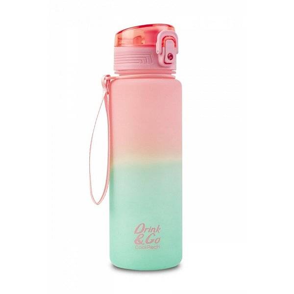 CoolPack matt műanyag kulacs 600 ml - Gradient Strawberry