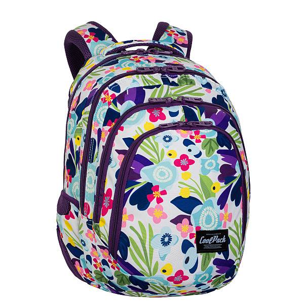 CoolPack virágos iskolatáska hátizsák DRAFTER - Flower Me