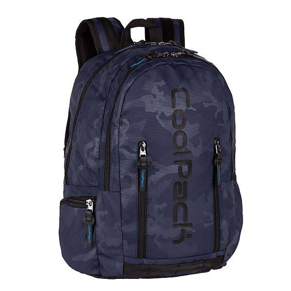 CoolPack terepmintás iskolatáska hátizsák IMPACT - Camo Blue