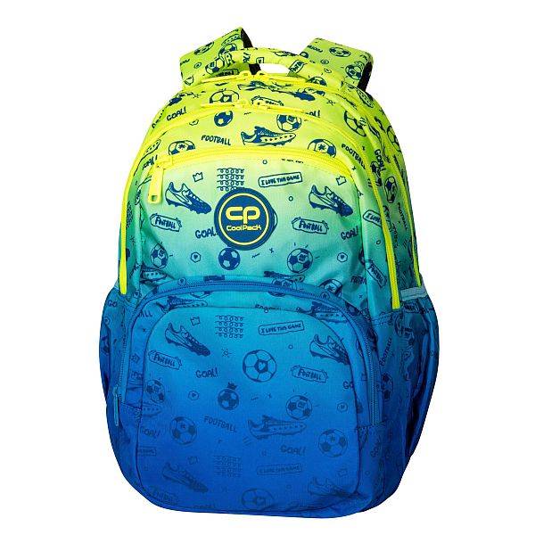 CoolPack ergonomikus focis iskolatáska hátizsák PICK - Football 2