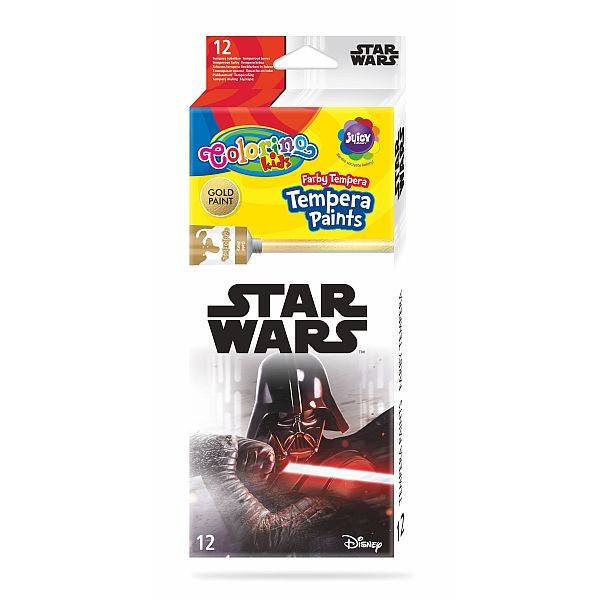 Colorino tempera készlet 12 db-os - Star Wars