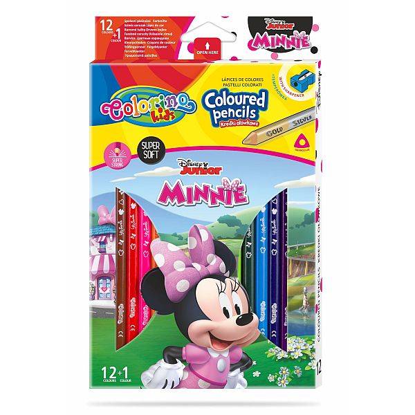 Colorino színes ceruza készlet 12 db-os - Minnie