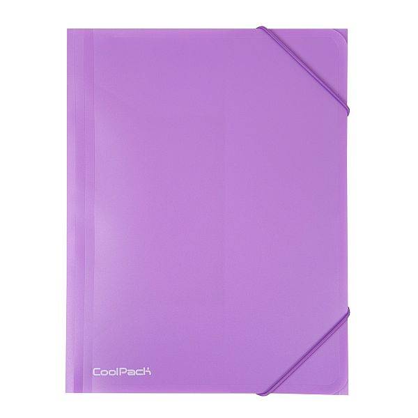Coolpack PP gumis mappa A4-es - Powder Purple