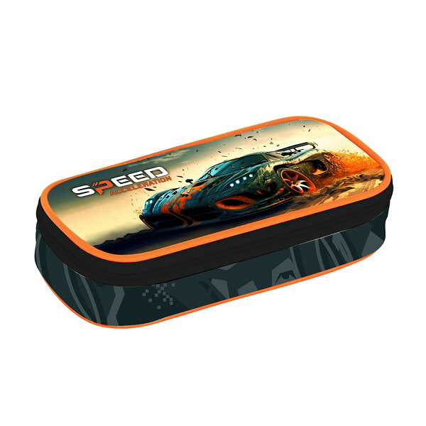 OXYBAG versenyautós ovális tolltartó - SPEED