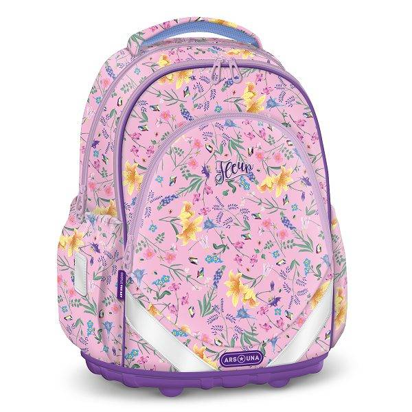 Ars Una virágos anatómiai iskolatáska - Fleur