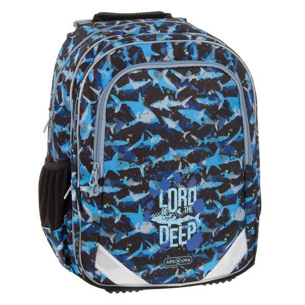 Ars Una ergonomikus iskolatáska, hátizsák - Lord of the Deep