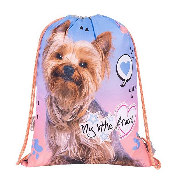 My Little Friend kutyás tornazsák - Grey Yorki