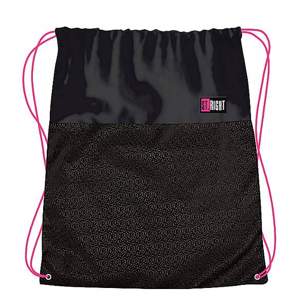 St. Right tornazsák - Black Glitter