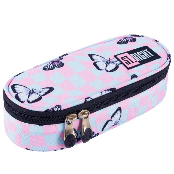 St. Right pillangós ovális tolltartó - Chess