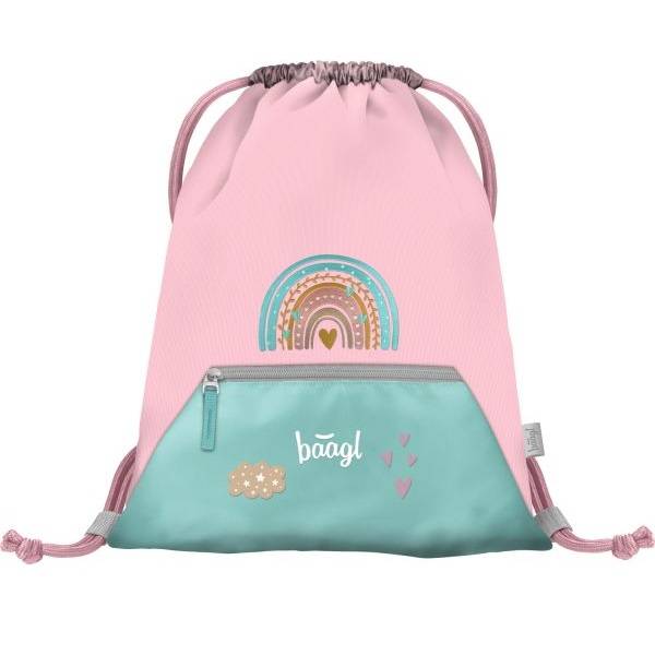 BAAGL tornazsák – Pink Rainbow