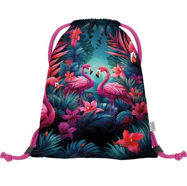 BAAGL tornazsák – Pink Flamingos