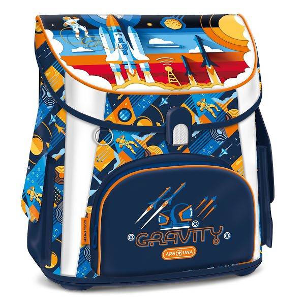 Ars Una iskolatáska mágneszáras – Gravity