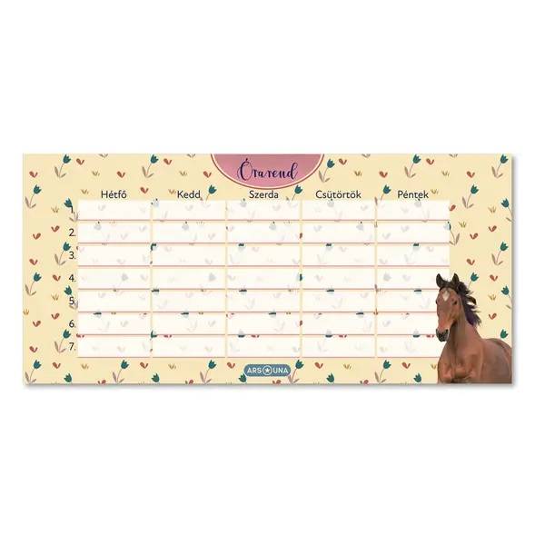 Ars Una órarend – Wild and free