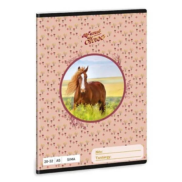 Ars Una A5-ös sima füzet – My Sweet Horse